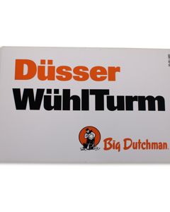Aufkleber D: Düsser WühlTurm